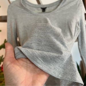Ann Taylor Metallic Thread Tee